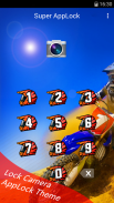 AppLock Theme Motocross Race screenshot 3