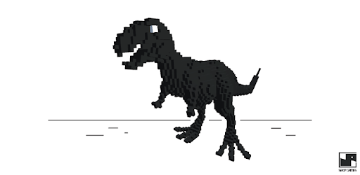 Jogue T-Rex executar 3D Google jogo online grátis