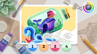 Gallery: Color by number game screenshot 2