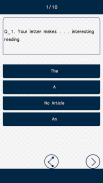 English Grammar Quiz screenshot 2