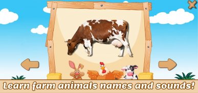 Toddler farm - Fun learning game for toddlers screenshot 1