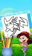 Coloring Book For Game & Draw screenshot 1