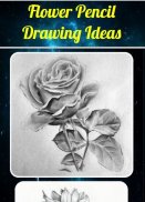 Flower Pencil Drawing Ideas screenshot 0