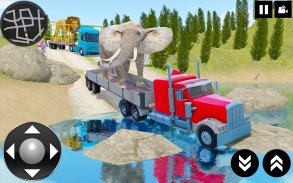 Jogos de Simulador de Caminhão Animal Selvagem screenshot 5