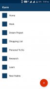 Karm: To do list, Task, Subtask, Reminder, Planner screenshot 0