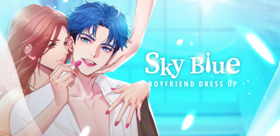 Sky Blue:  Boyfriend Dress Up