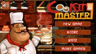 cozinhar mestre Cooking Master screenshot 0