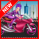 Highway Motor Racer : Girl Game Icon