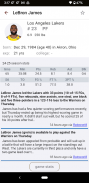 Sports Alerts - NBA edition screenshot 4