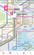 Tokyo Rail Map screenshot 1