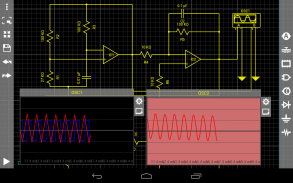 Droid Tesla Circuit Simulator screenshot 1