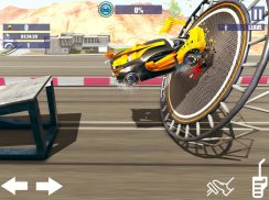 Trampoline Madness Crash - Beam Car Driving 3D screenshot 8