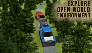 8 roda truk Rusia yang Simulator:Offroad Permainan screenshot 15