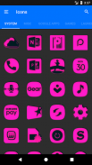 Pink and Black Icon Pack Free screenshot 12