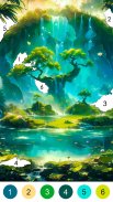 Juego de colorear de fantasía screenshot 3