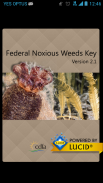 Federal Noxious Weeds Key screenshot 1