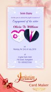 Digital Invitation Card Maker screenshot 1