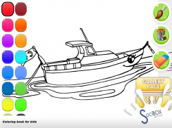 ship coloring book screenshot 10