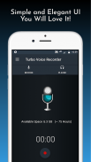 Turbo Voice Recorder – Audio Recorder screenshot 3