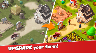 Happy Town Farm - Ücretsiz Çiftlik Oyunları screenshot 5