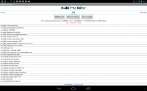 Build Prop Editor screenshot 7