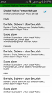 Waktu Shalat & Kalendar Islam screenshot 6