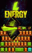 Energy Emoji Keyboard Theme screenshot 2