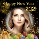 NewYear Wish Photo Frames Icon