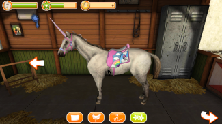 马的世界 - 我的骑乘马：有马儿作伴的游戏 screenshot 1