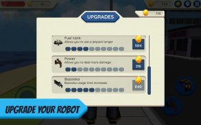 Robot Hero: City Simulator 3D screenshot 5
