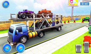 Monster Truck Transport Ship screenshot 0