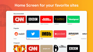 Internet Browser for Sony TV screenshot 0