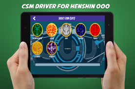 DX Henshin Belt Sim for OOO Henshin screenshot 1