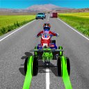 Light ATV Quad Bike Racing, Traffic Racing Games Icon