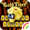 Gold Tiger Keyboard Theme