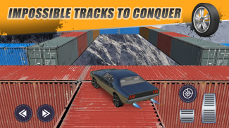 Impossible Car Stunt Games screenshot 3