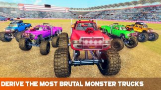 6x6 Monster Truck Demolition Derby: Stunt Car Race screenshot 10