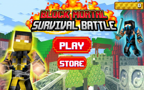 Block Mortal Survival Battle screenshot 0