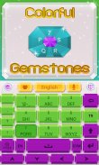 Gemstone GO Keyboard Theme screenshot 2