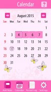 Women Period Calendar screenshot 1