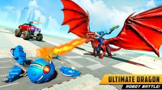 Police Dragon Robot Car Game screenshot 6