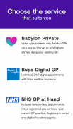 Babylon Health Services - Speak to a doctor, 24/7 screenshot 1