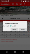 Czech Calendar 2017 screenshot 2