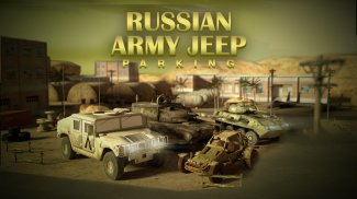 Russian Army Jeep Parking - Extreme Parking Rush screenshot 0
