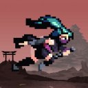 Pixel Ninja Run - Action Game Icon