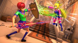 Anime Sword 3d Guardian Impact : Sword Fighting 3D screenshot 1