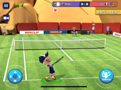 Mini Tennis: Perfect Smash screenshot 2