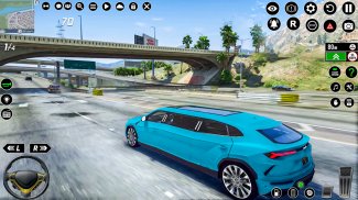 Limo Driver Taxi Driving Games screenshot 6