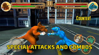 Pejuang dinosaurus screenshot 2