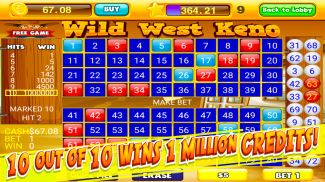 Keno Numbers Free Keno Games screenshot 10